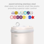 Ubbi Steel Diaper Pail, Odor Locking, No Special Bag Required, Award-Winning - Image 5