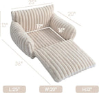 Hollypet Cat Bed Fluffy Plush Mutifuctional Double-Layer Soft Pet Couch - Image 3
