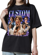 Custom Bootleg Rapper Graphic Tees Shirt – Retro 90s Vintage Style, by GLOXO