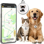 GPS Tracker for Dogs & Cats, No Subscription & No SIM Card, 365-Day Extra Long by Unknown