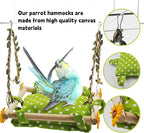 Bird Toy Climbing Hammock Nest Hanging Bird Bed - Image 4