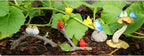 Top Collection 4402 Miniature Fairy Garden & Terrarium 3 Bluebirds on Mushroom - Image 3