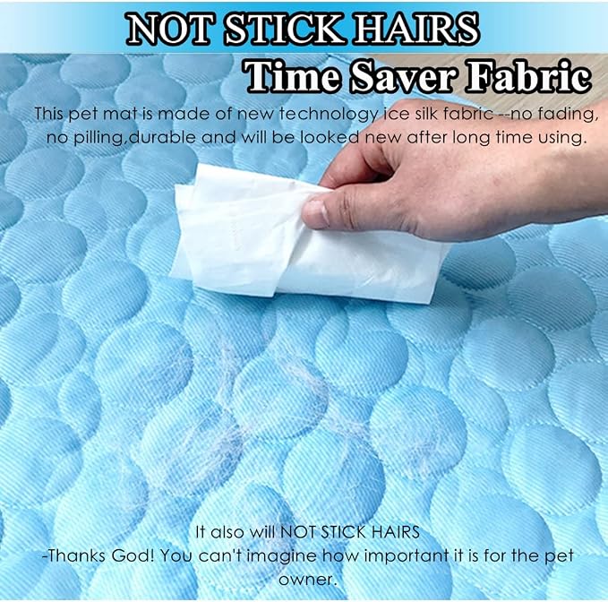 SOMOYA Dog Self Cooling Mat Pet Washable Cooling Pads Blanket Sleeping Kennel - Image 7