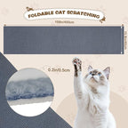 Eunice Cat Scratching Mat, Self-Adhesive Cat Scratch Carpet, Trimmable - Image 2