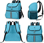 BAGLHER Pet Travel Bag, Double-Layer Pet Supplies Backpack, Pet Travel Backpack - Image 2