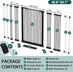 Fairy Baby 40.5" Extra Tall Baby Gate - Image 2