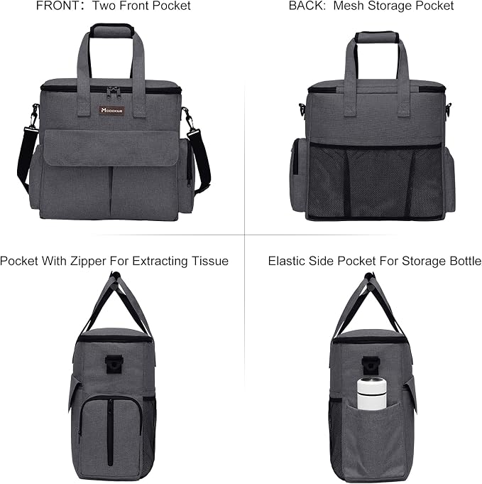 Modoker Airline Approved Pet Travel Bag, Weekend Dog Travel Set - Image 2
