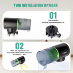 FREESEA Aquarium Automatic Fish Feeder: Rechargeable Auto Fish Food Dispenser - Image 6