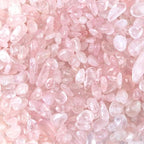 JOHOUSE Rose Quartz Crystals, 1lb Pink Crushed Rose Quartz Chips Bulk Tumbled by JOHOUSE