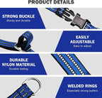 Hikiko Martingale Collar for Dogs Reflective Nylon Dog Collar - Image 3