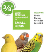 Prevue Pet Products South Beach Flat Top Bird Cage - Image 6