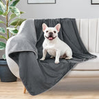 LOOBANI Waterproof Dog Blanket for Bed: Spill-Proof Puppy Blankets for Small by LOOBANI