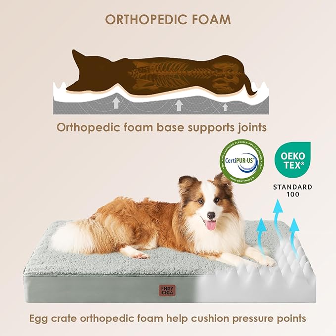 EHEYCIGA Orthopedic XL Dog Beds - Image 2