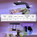 hygger Clip On 24/7 Lighting Aquarium LED Light, Sunrise-Daylight-Moonlight and - Image 4