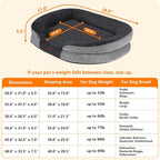 Dwanton Orthopedic Dog Bed for Medium Dogs - Image 4