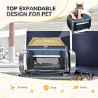 Lekereise Top-Expandable Pet Carrier 17x11x9.5 Inch Alaska Hawaiian Airline - Image 5
