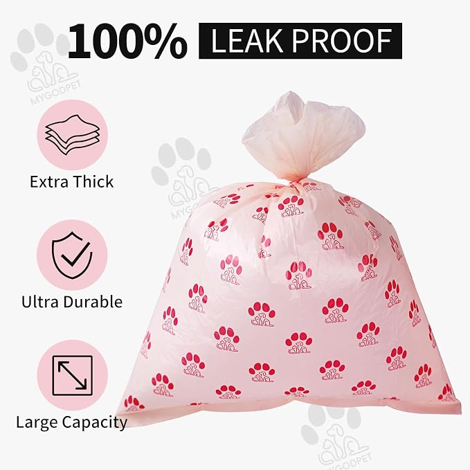 Dog Poop Bags Rolls with Dispenser 150 Count Biodegradable Poop Bags - Image 3