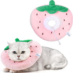 ANWA Adjustable Cat Cone Collar Soft, Cute Cat Donut Collar After Surgery by ANWA