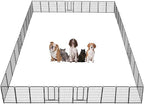 Dog Playpen, 32/40/45 Inch Height in Heavy Duty, Folding Indoor Outdoor by BestForYourPets