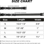 Martingale Dog Collar, Adjustable Nylon Reflective Collar - Image 4