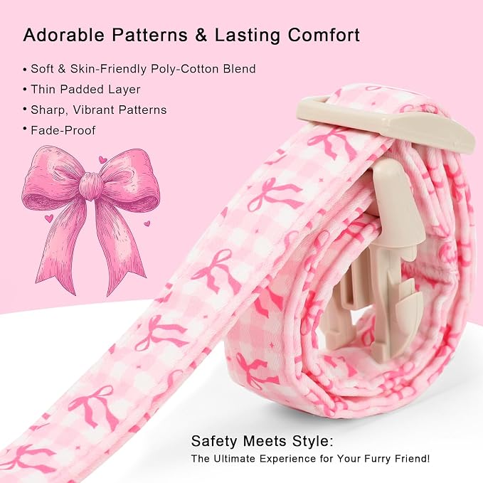 Girl Dog Collar for Small Dogs - Image 3