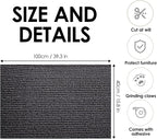 ASENKU Cat Scratch Furniture Protector, Trimmable Self-Adhesive Couch Protector - Image 2