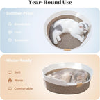 CHEERHOME PETS Cat Bed Basket - Image 2