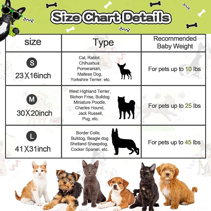 Rezutan Premium Dog Blankets for Large Dogs & Cat Flannel Blanket Washable - Image 4