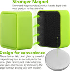 Magnetic Aquarium Fish Tank Glass Algae Scrapers Glass Cleaner Scrubber Clean - Image 2