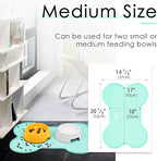 Super Design Dog Food Mat Dog Bowl Mat - Image 7