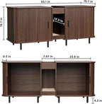 Double Litter Box Enclosure for 2 Cats, Large Indoor Cat House - Image 2