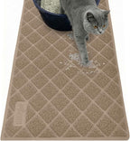 GORILLA GRIP Cat Litter Box Mat, Water Resistant, US Designed Kitty Litter by GorillaGrip