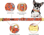 Unique style paws Dog Collar Metal Buckle Puppy Collar - Image 2