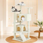 Sweetcrispy 54 Inch Cat Tree Tower, Indoor Cat Condo by Sweetcrispy