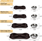 Hubulk Pet Dog Bowls 2 Stainless Steel Dog Bowl - Image 4
