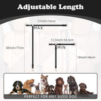 BWOGUE Pet Dog Cat Seat Belts, Car Headrest Restraint Adjustable Safety Leads - Image 4