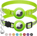 2 Pack Airtag Cat Collar Breakaway by LAFAYIspecializesinpetcollars