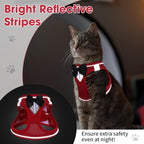 Cat Vest Harness and Leash Set for Walking Escape Proof, Adjustable Kitten - Image 5