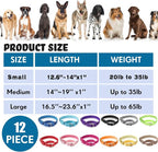 Cunno 12 Pcs Martingale Collar for Medium Dogs Reflective Dog Collar - Image 3