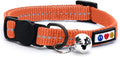 Pawtitas Recycled Coral Reflective Cat Collar – Eco-Friendly Breakaway Safety by Pawtitas