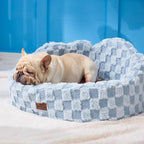 Joydeco Cloud Dog Bed for Small Dogs & Cats, Washable Pet Bed - Image 6