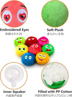 SCHITEC Squeaky Dog Toys, Soft Stuffed Plush Balls - Image 6