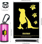 Metal Dog Poop Bag Holder 2-Pack w/Leash Clip|Durable Scratch-Resistant - Image 4