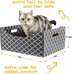 Cardboard Cat Scratcher Box, Heavy Duty Cat Scratcher Bed - Image 3
