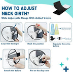 Supet Adjustable Dog Cone Collar After Surgery to Stop Licking, E Collar - Image 2