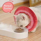 ANWA Adjustable Cat Cone Collar Soft, Cute Cat Donut Collar After Surgery - Image 4