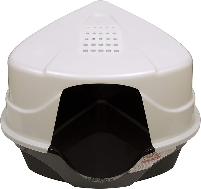 Nature's Miracle Advanced Hooded Corner Litter Box - Image 5