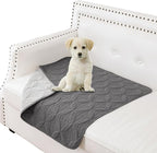 Waterproof Dog Blanket, 30x30 inches Small Pet Couch Covers by TuffeelHome