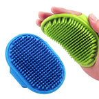 Dog Grooming Brush, Lilpep Pet Shampoo Bath Brush Soothing Massage Rubber Comb by PetSupplies