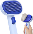 aumuca Skin Friendly Self-Cleaning Slicker Brush by aumuca